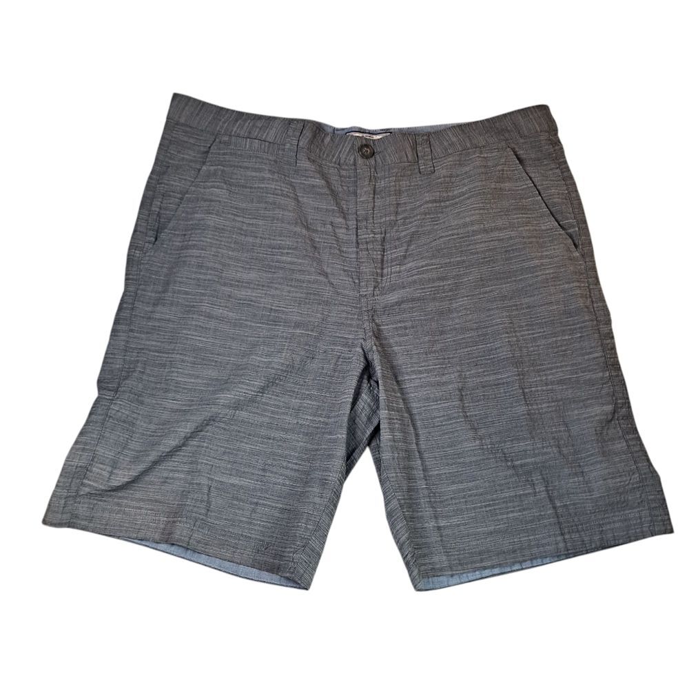 Flag & Anthem Men's Shorts Size 38 X 10 Gray Chino Stretch